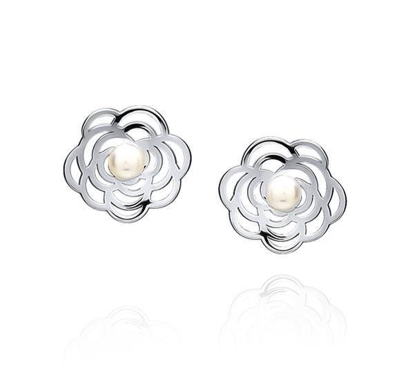 Stud Earrings "Pearl"